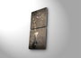 Wallity Conjunto de 2 Relojes de Pared Decorativos de Lienzo Multicolor